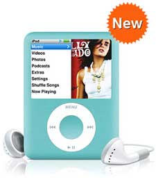 New Apple iPod nano 8GB (Blue) - Click here to View more details about this Product
